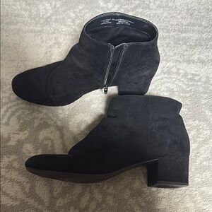 Black Suede Ankle Boots